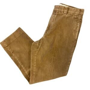 L. L. Bean Mens Corduroy Pants Brown Straight Leg Classic 90s Gorpcore, Size 34"